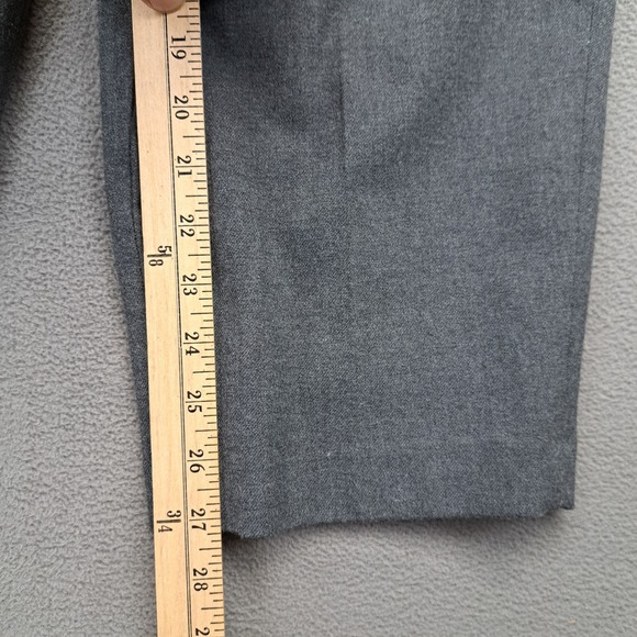 Wilfred Aritzia Womens Gray Pleated Trouser Pants Size 8 Crepe Wide Leg - Picture 8 of 12